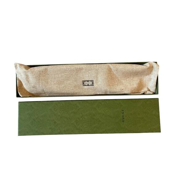 NEW Gucci G Print Folding Fan with Dust Bag and Original Box AUTHENTIC - Picture 6 of 16